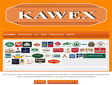 Tablet Screenshot of kawex.net.pl